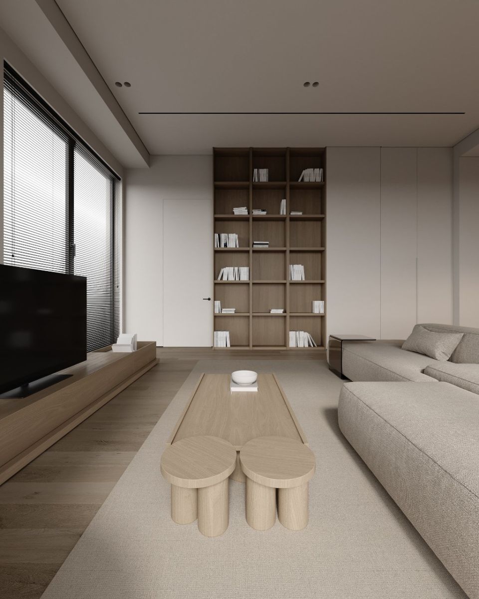 Thiết kế nội thất chung cư theo phong cách Tối giản